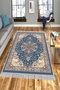 Conceptum Els1016 Alfombra de Pasillo Azul 80 x 150 cm